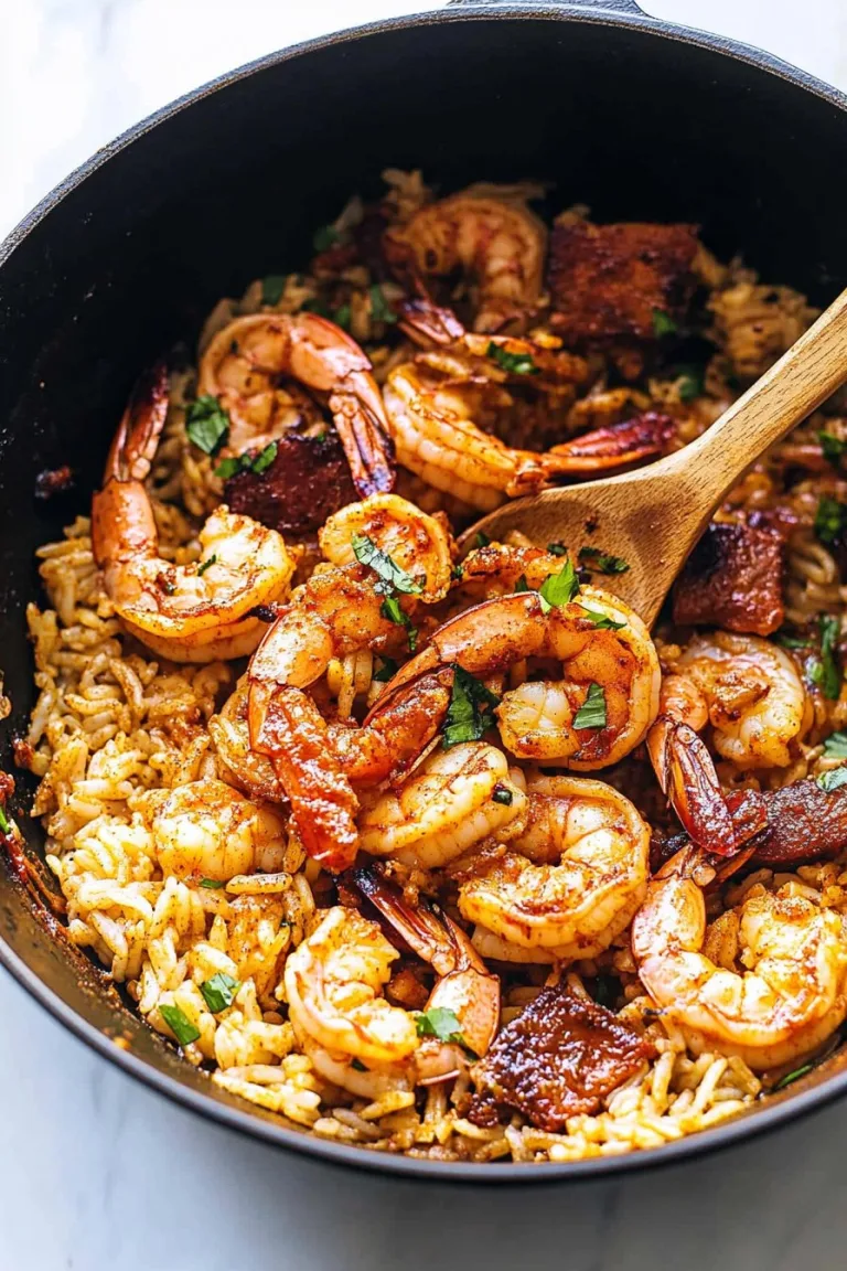Cajun Shrimp and Rice Skillet