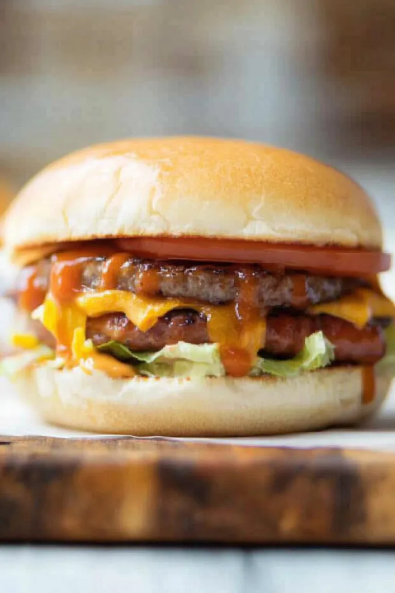 Sausage Smash Burgers