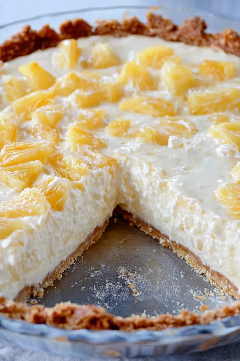 Pineapple Cream Cheese Pie