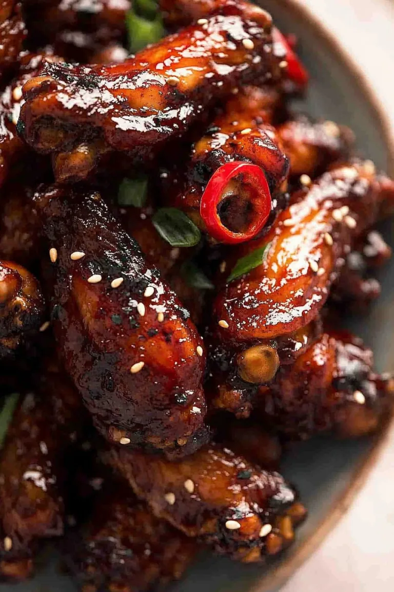 Sticky Asian Wings