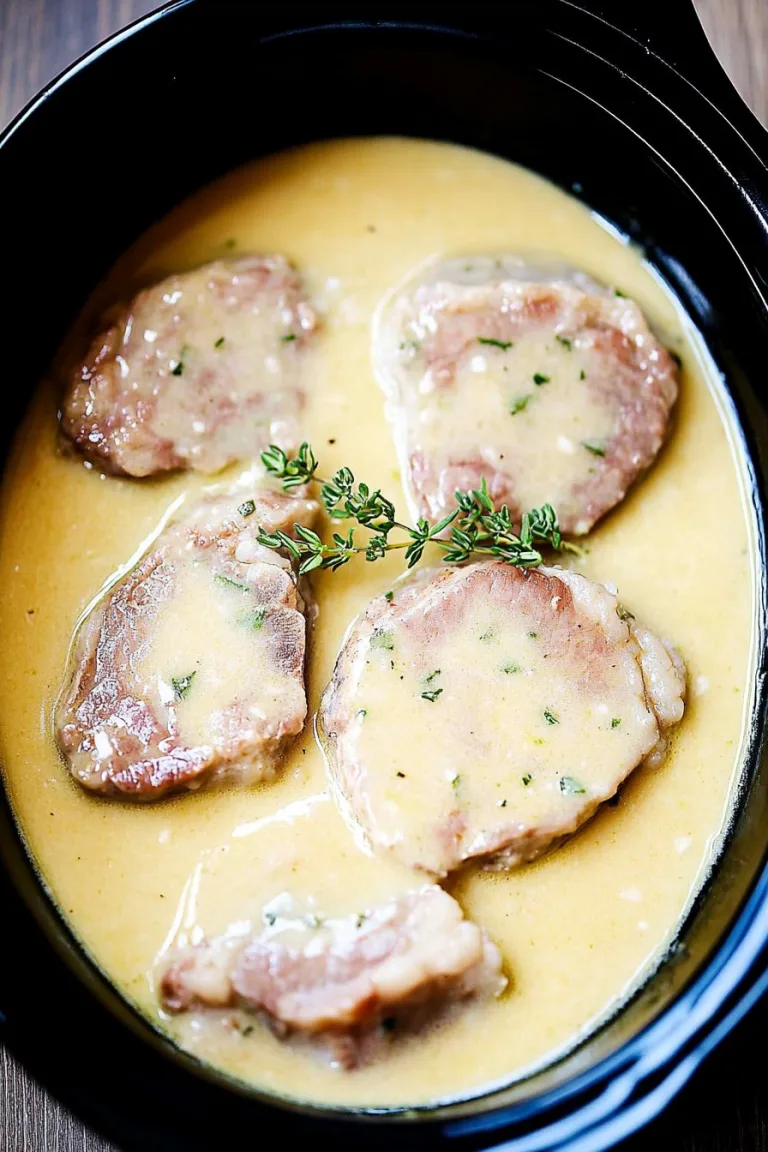 Slow Cooker Ranch Beef Chops