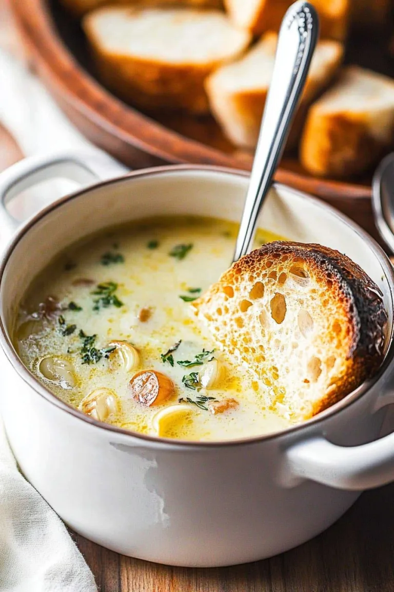 Country French Garlic Soup