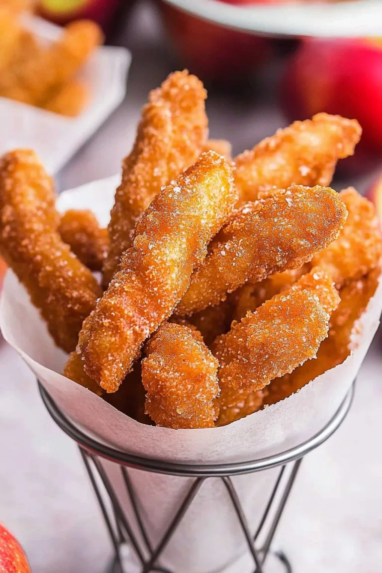 Crispy Air Fryer Apple Fries