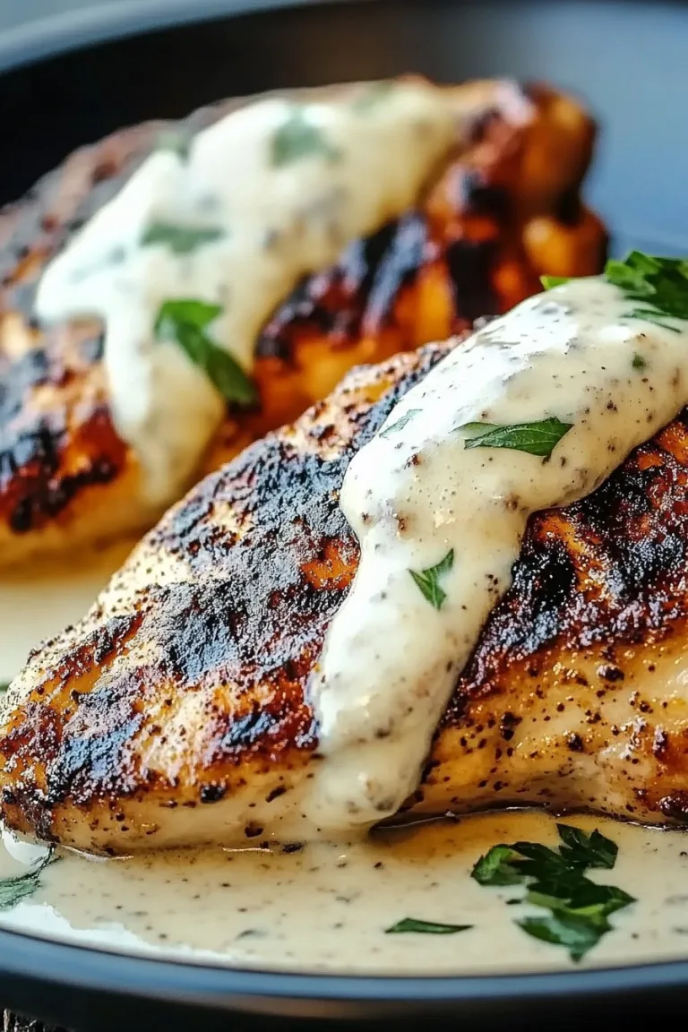 Cajun Grilled Chicken with Alabama White Sauce