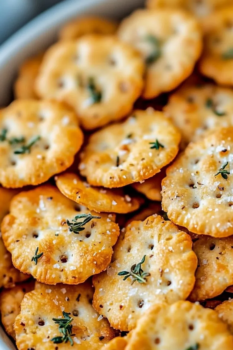 Garlic Ritz Snacks