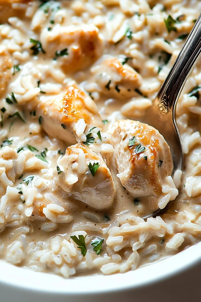 Creamy Herb Chicken and Basmati Rice