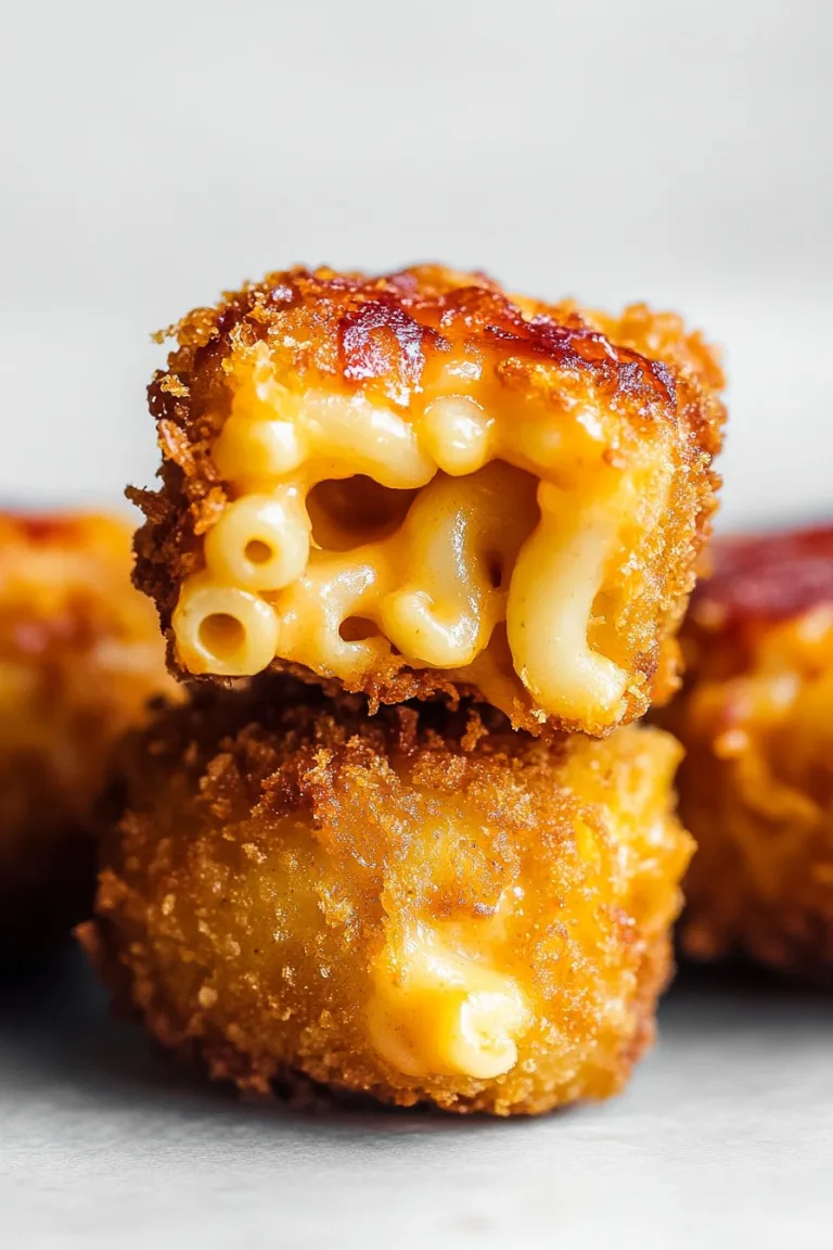 Crispy Fried Mac and Cheese Balls