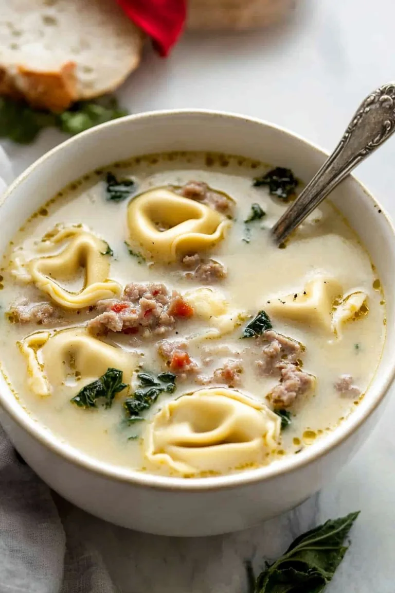 Sausage Tortellini Soup