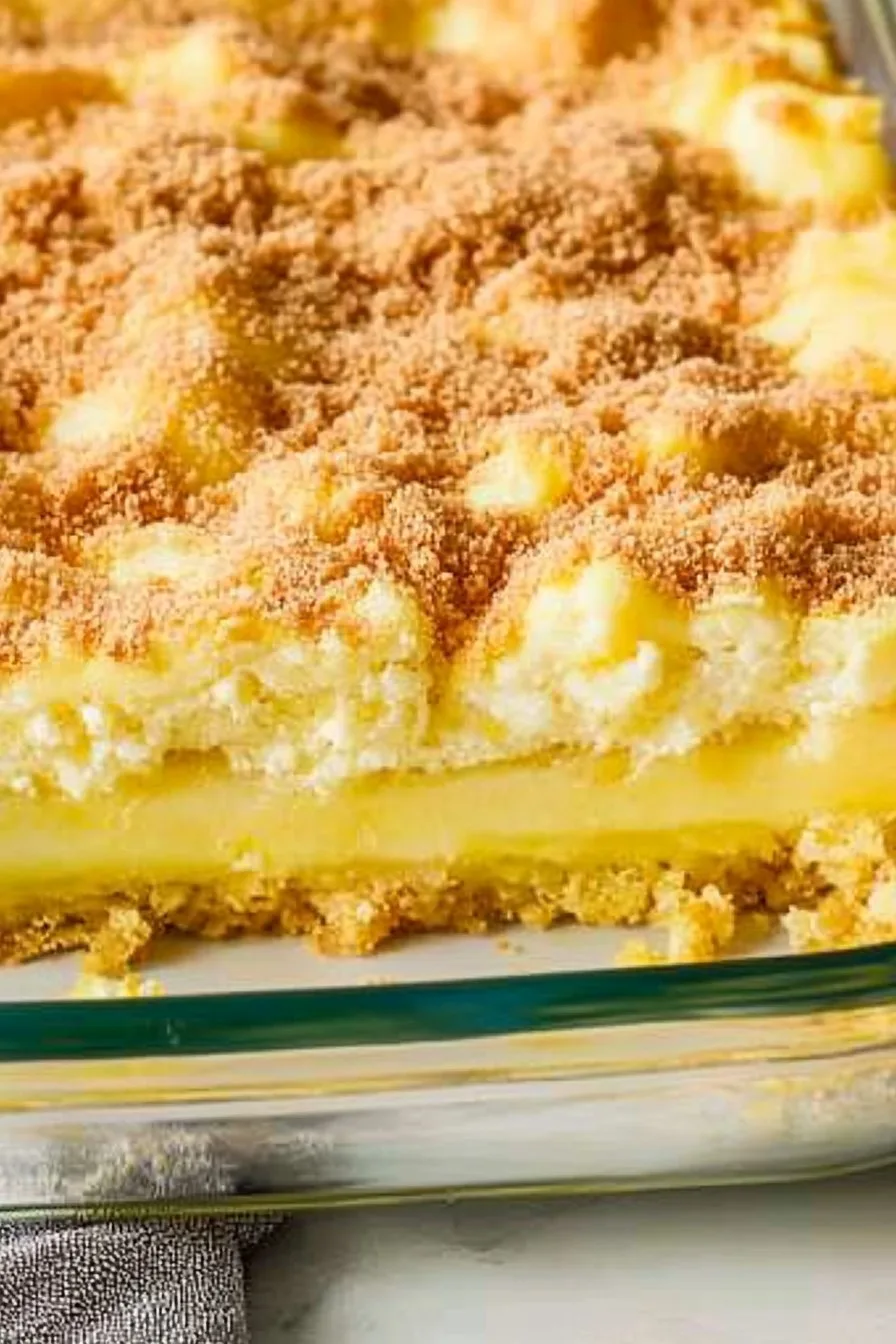 Lemon Cream Cheese Dump Cake