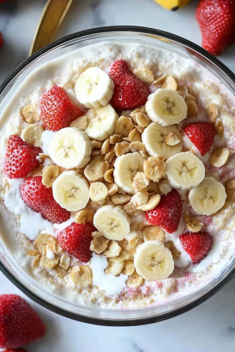 Strawberry Banana Pudding