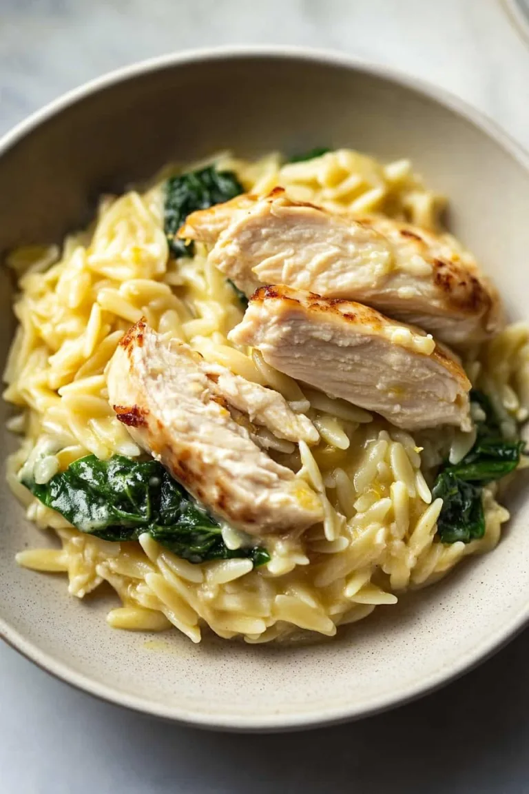 Lemon Chicken Orzo
