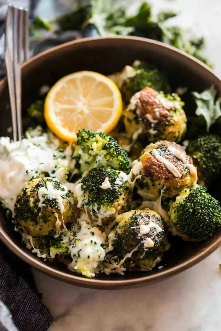 Baked Broccoli Cheese Balls