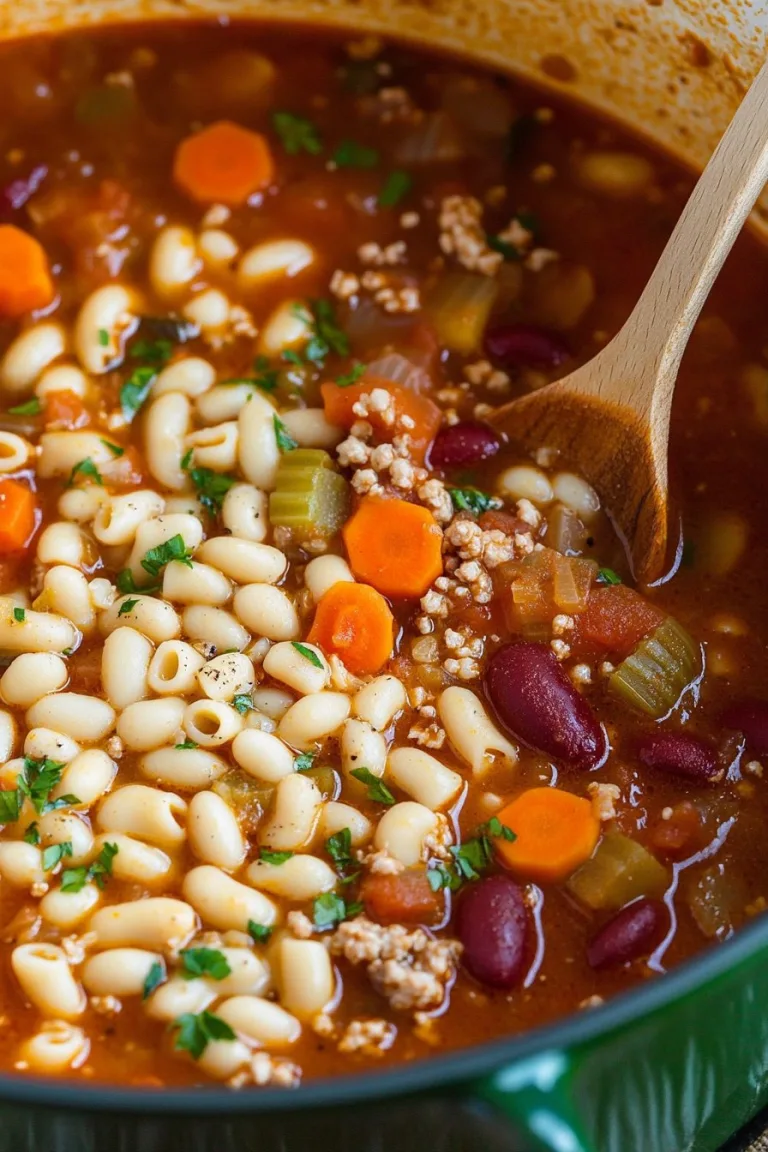 Hearty Pasta e Fagioli Soup Recipe