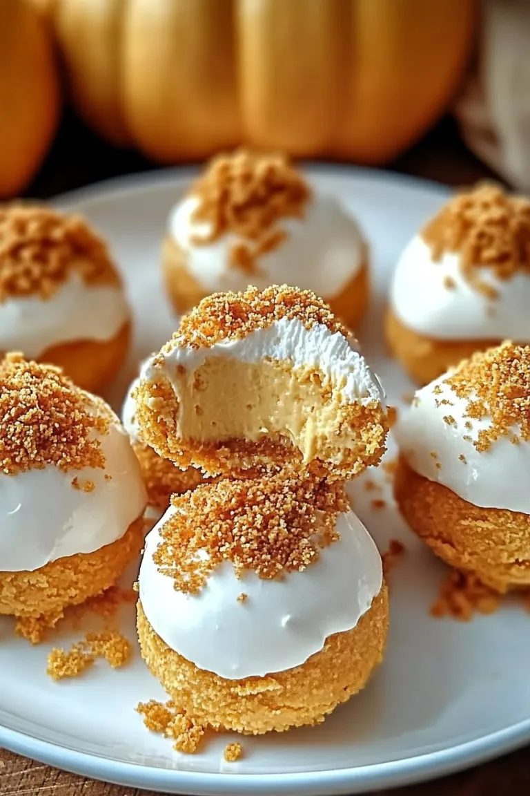 No-Bake Pumpkin Cheesecake Balls: Easy Fall Dessert Recipe