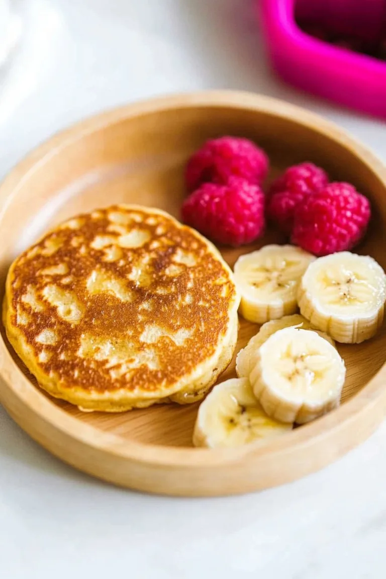 Easy Banana Pancakes for Babies Recipe