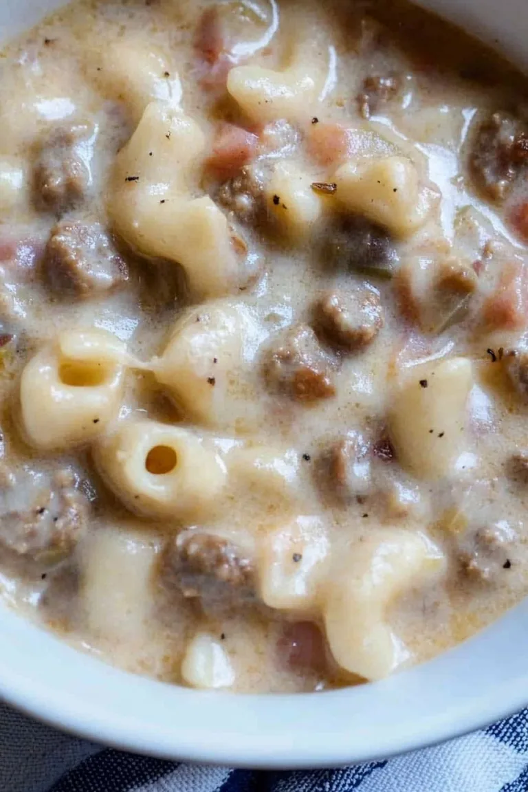 Creamy Parmesan Italian Sausage Soup Recipe
