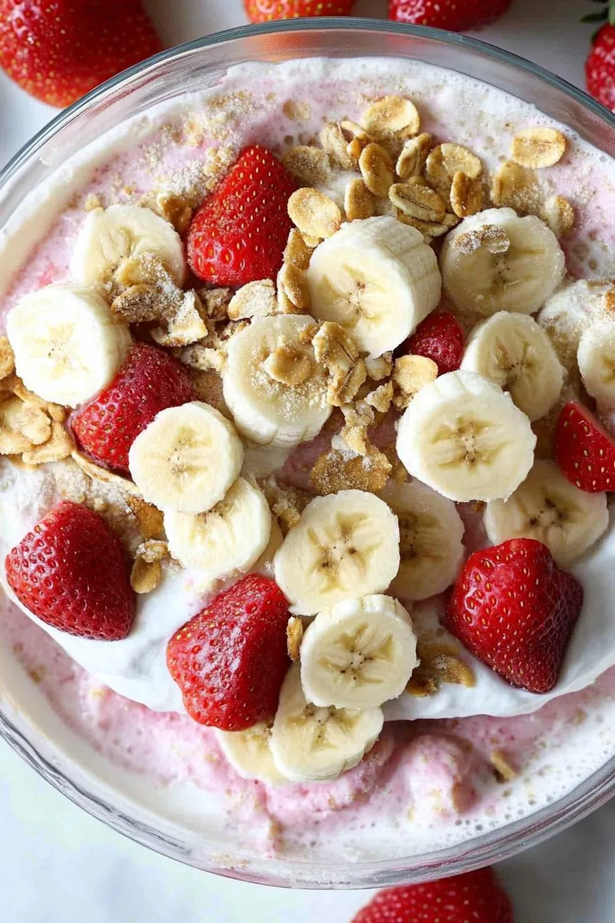 Strawberry Banana Pudding