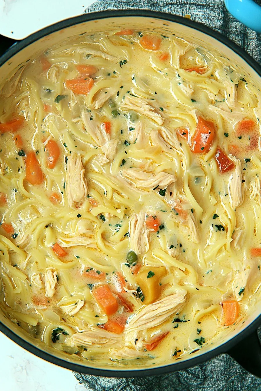Crack Chicken Noodle Soup Recipe