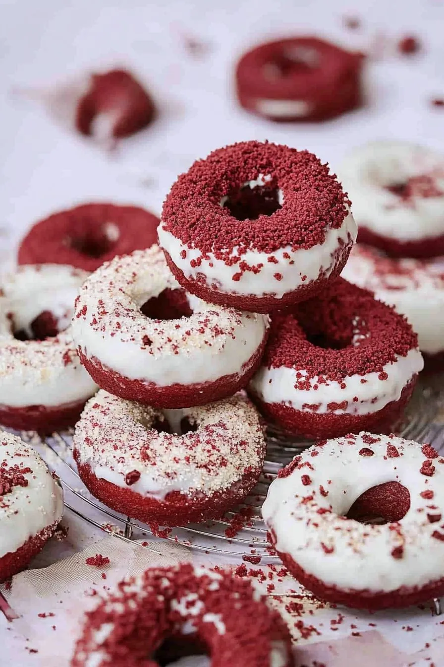 Red Velvet Donuts
