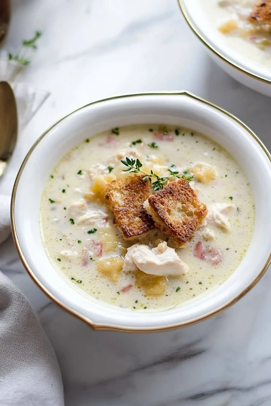 Delicious Chicken Cordon Bleu Soup Recipe – Easy to Make