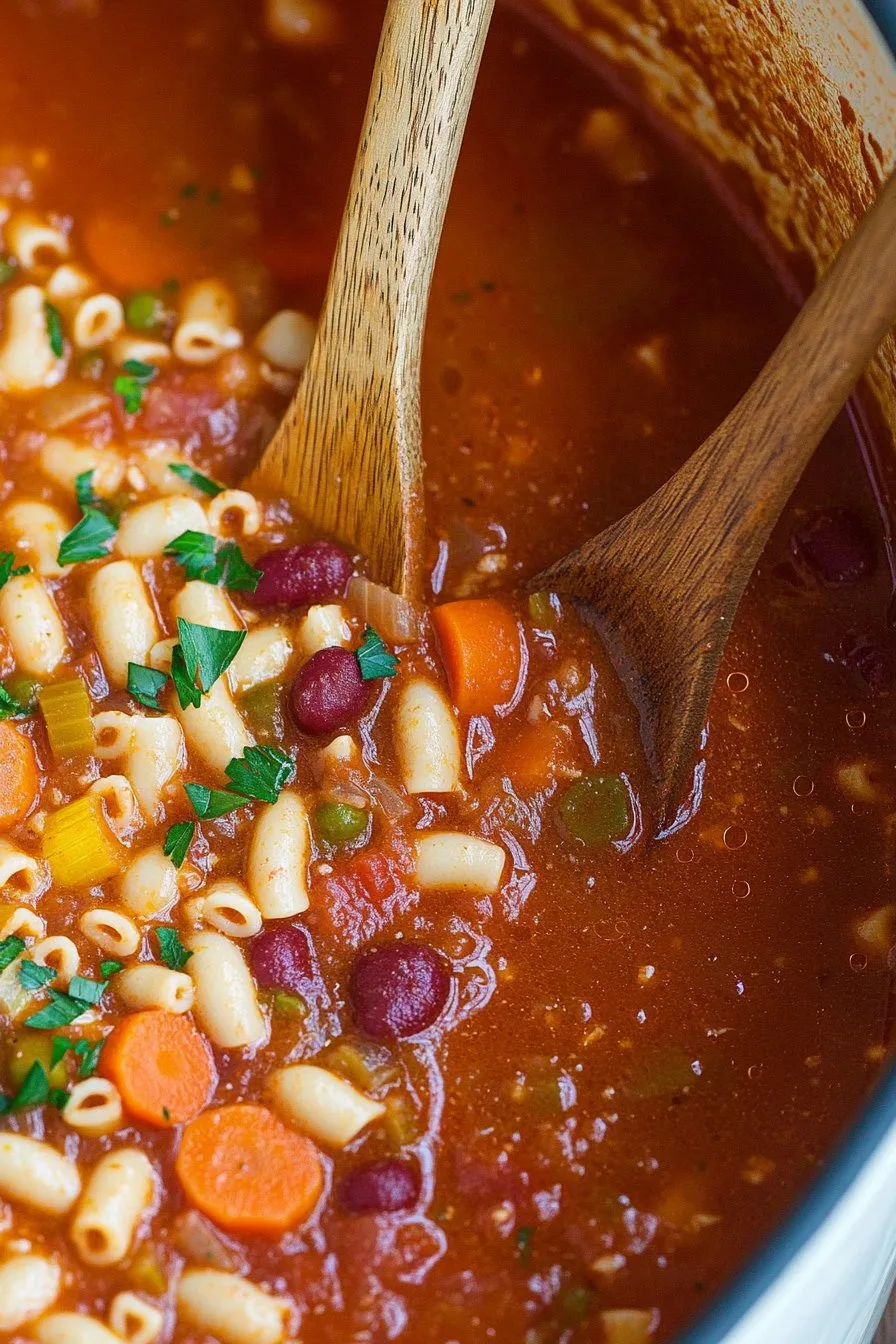 Hearty Pasta e Fagioli Soup Recipe