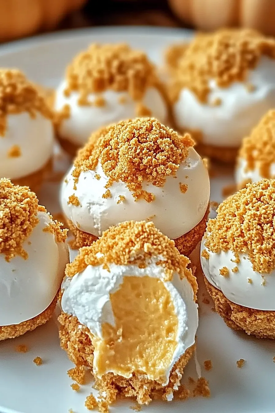 No-Bake Pumpkin Cheesecake Balls: Easy Fall Dessert Recipe