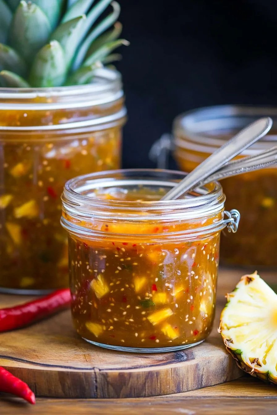 Easy Sweet Chili Pineapple Sauce Recipe