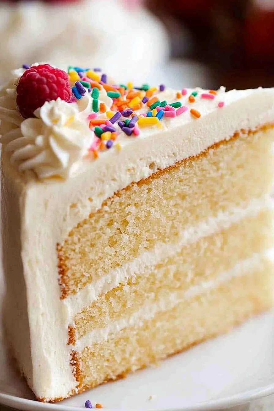 The Best Vanilla Cake Recipe