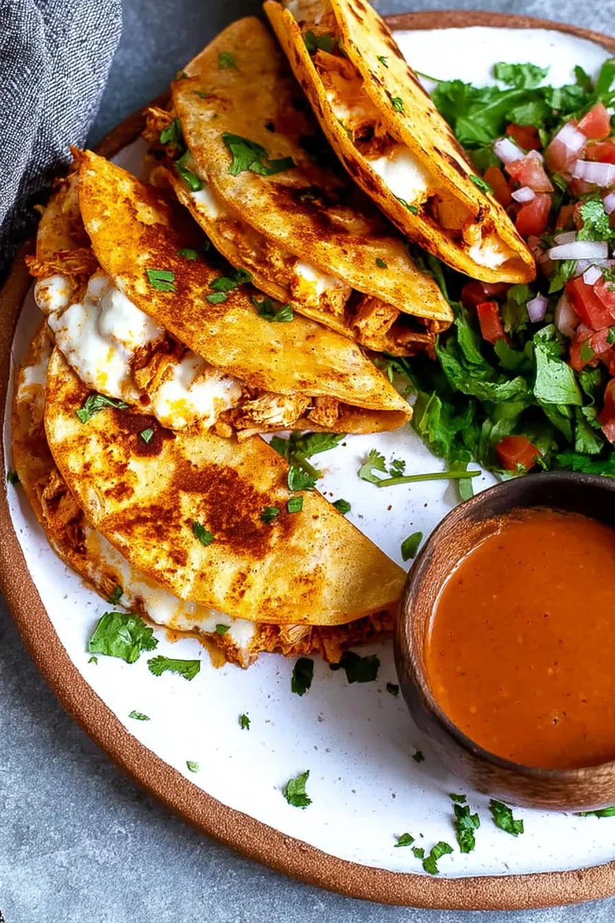 Chicken Birria Tacos