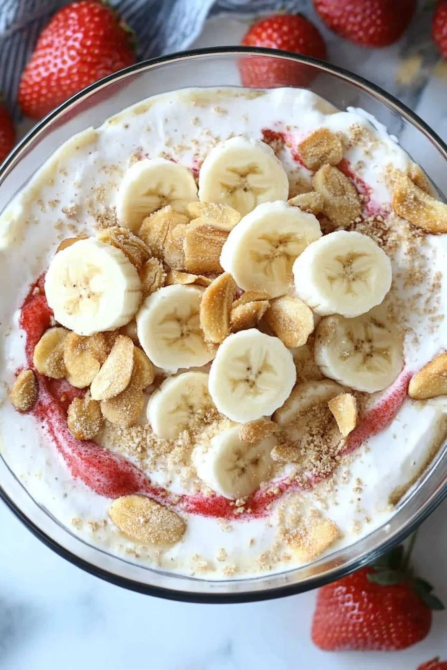 Strawberry Banana Pudding