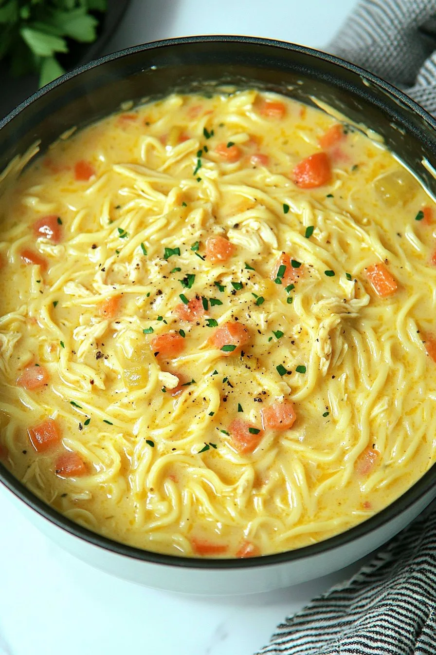Crack Chicken Noodle Soup Recipe