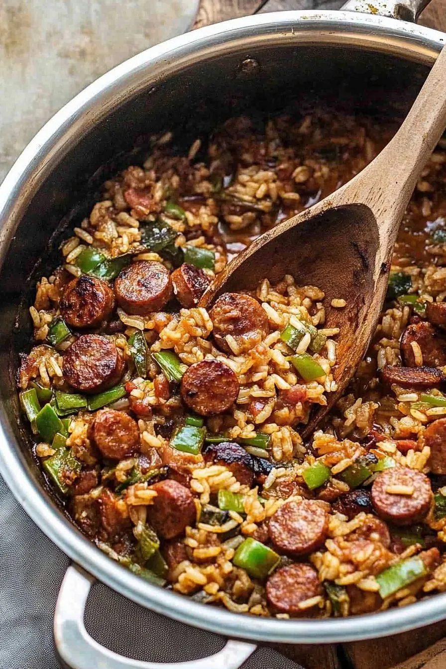 Sausage and Rice Skillet
