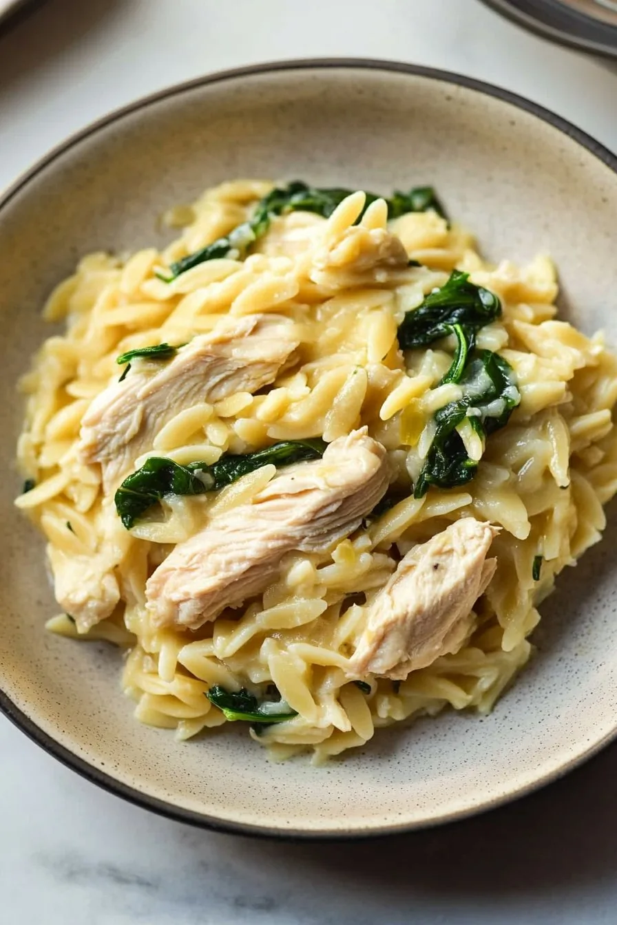 Lemon Chicken Orzo