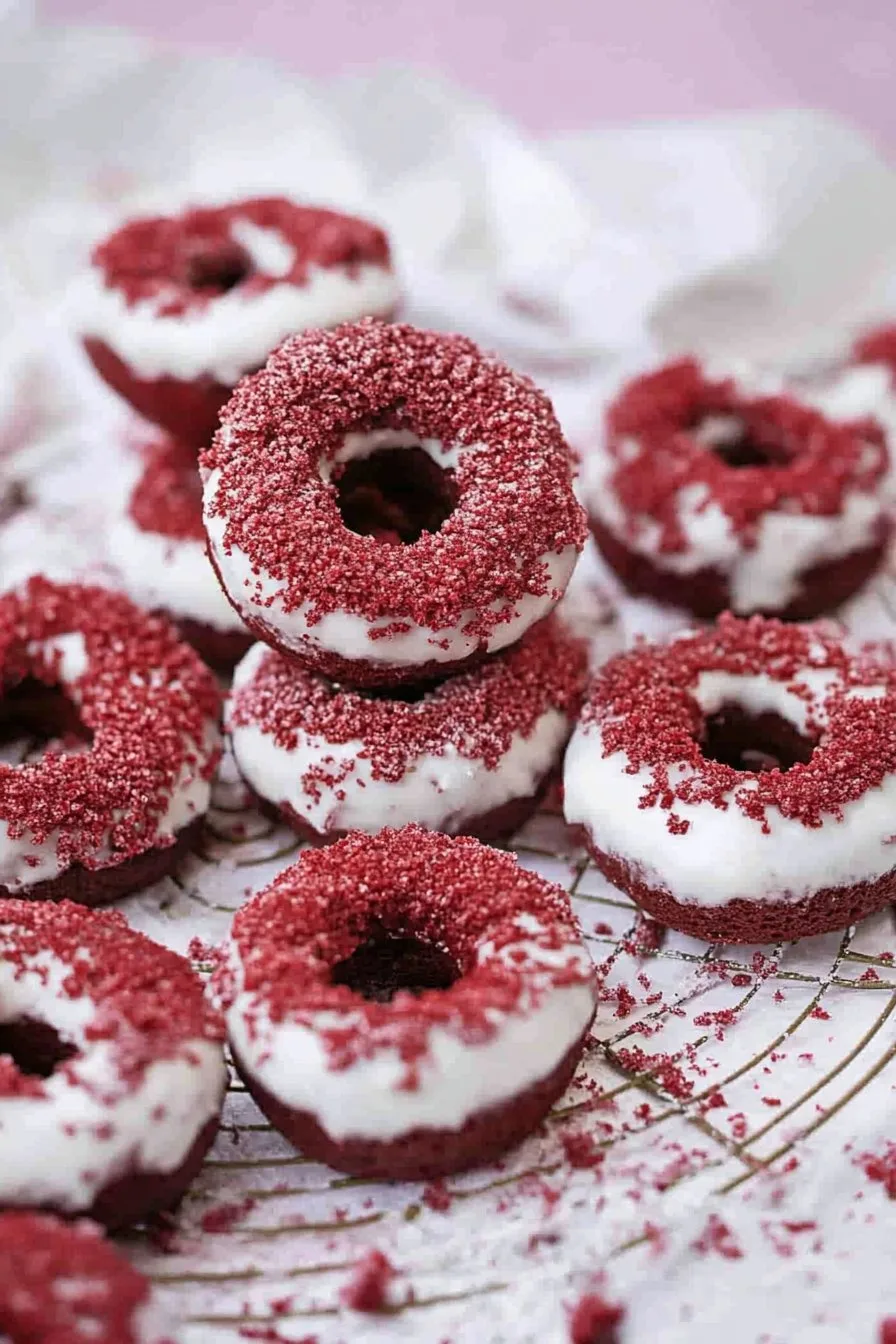 Red Velvet Donuts