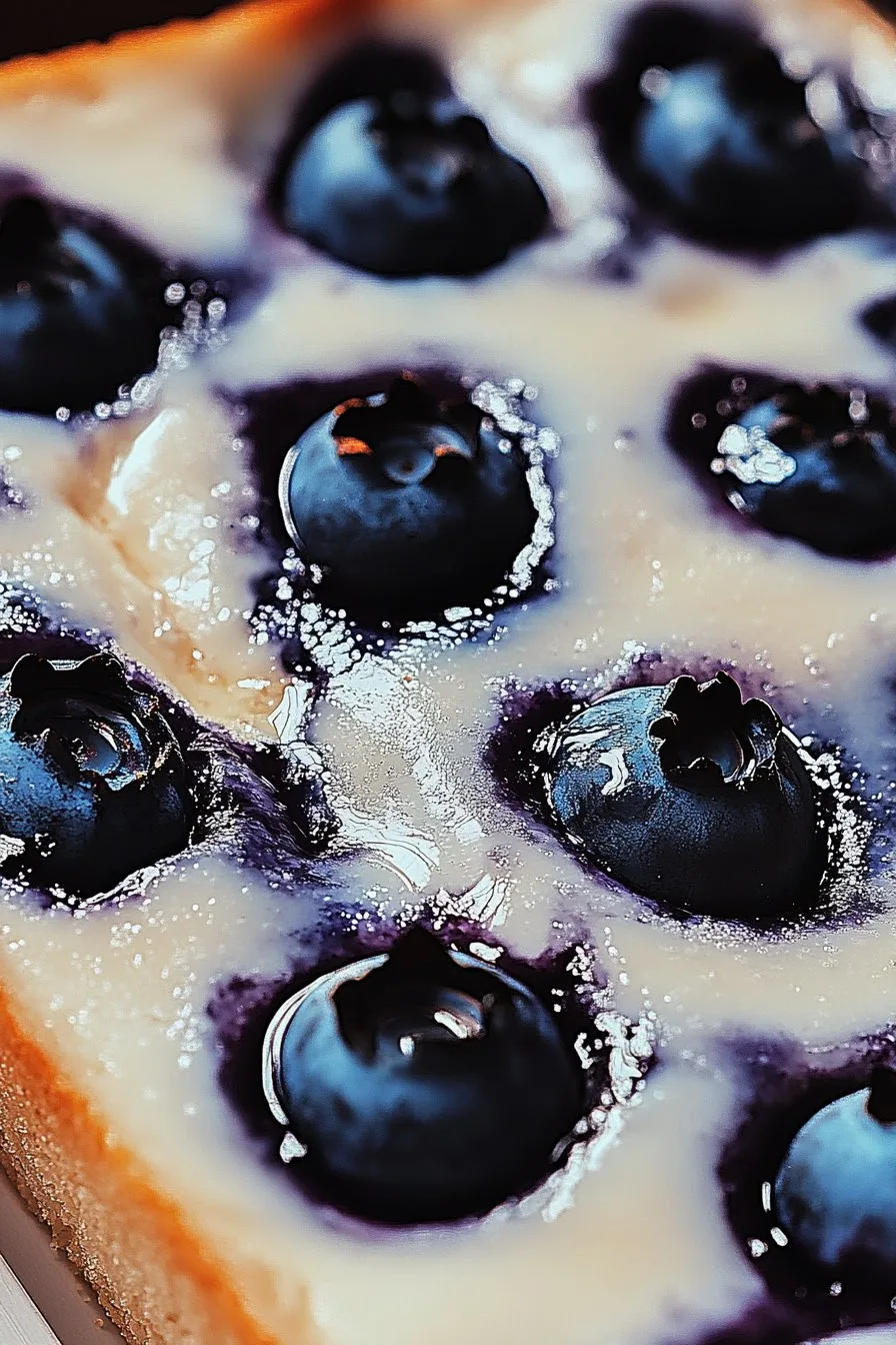 Blueberry Cottage Cheese Breakfast Bake