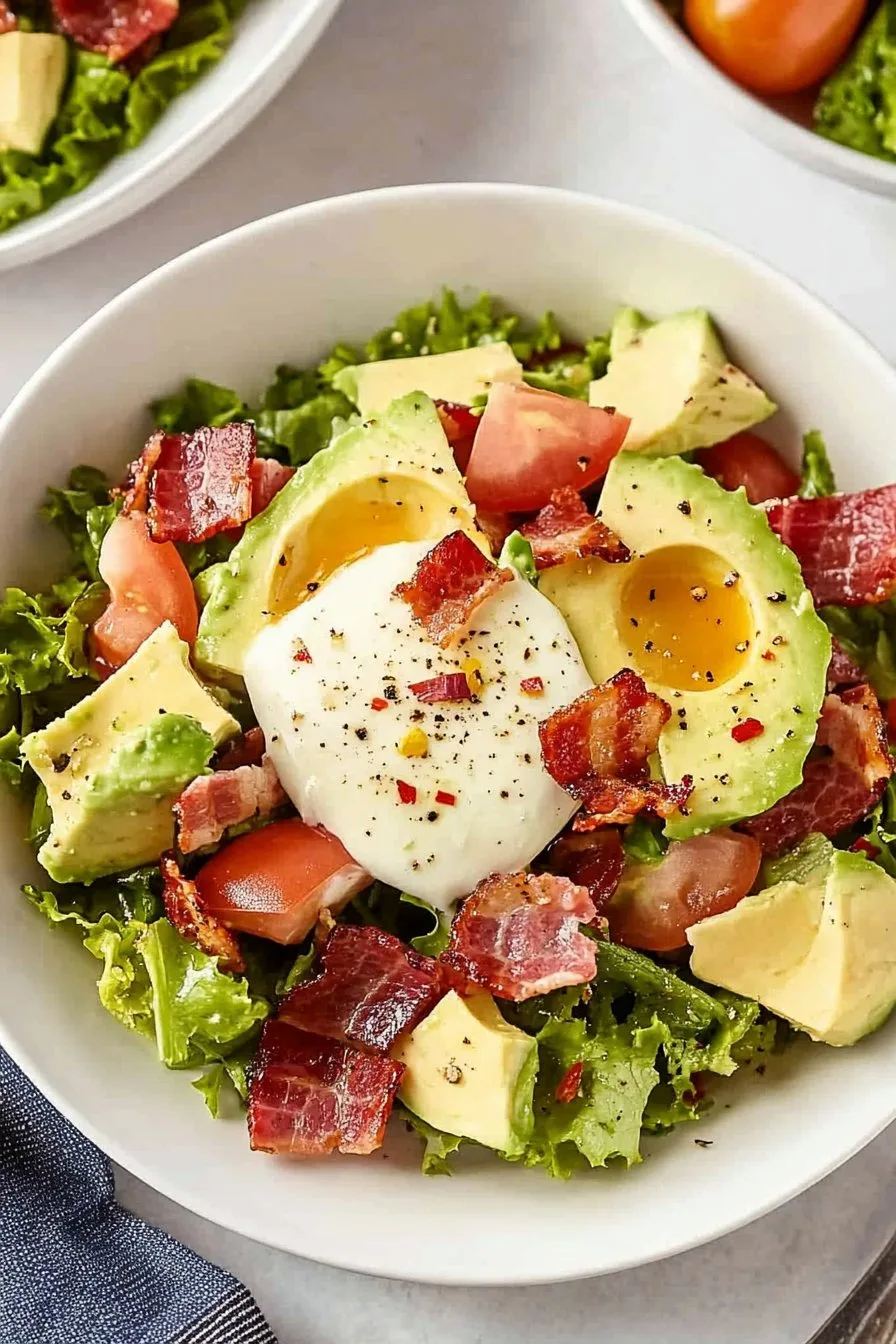 BLT Avocado Brunch Salad