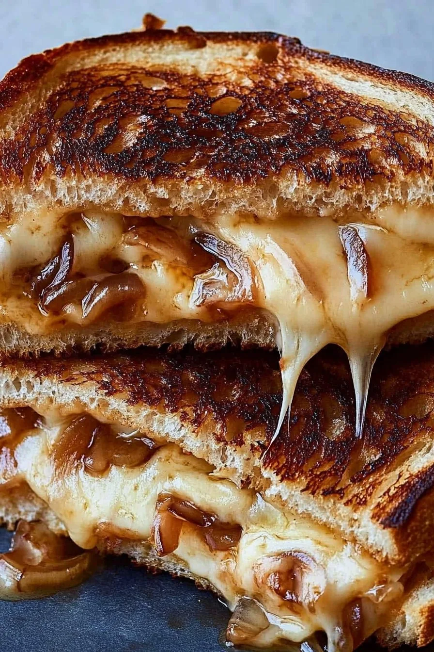 French Onion Grilled Cheese