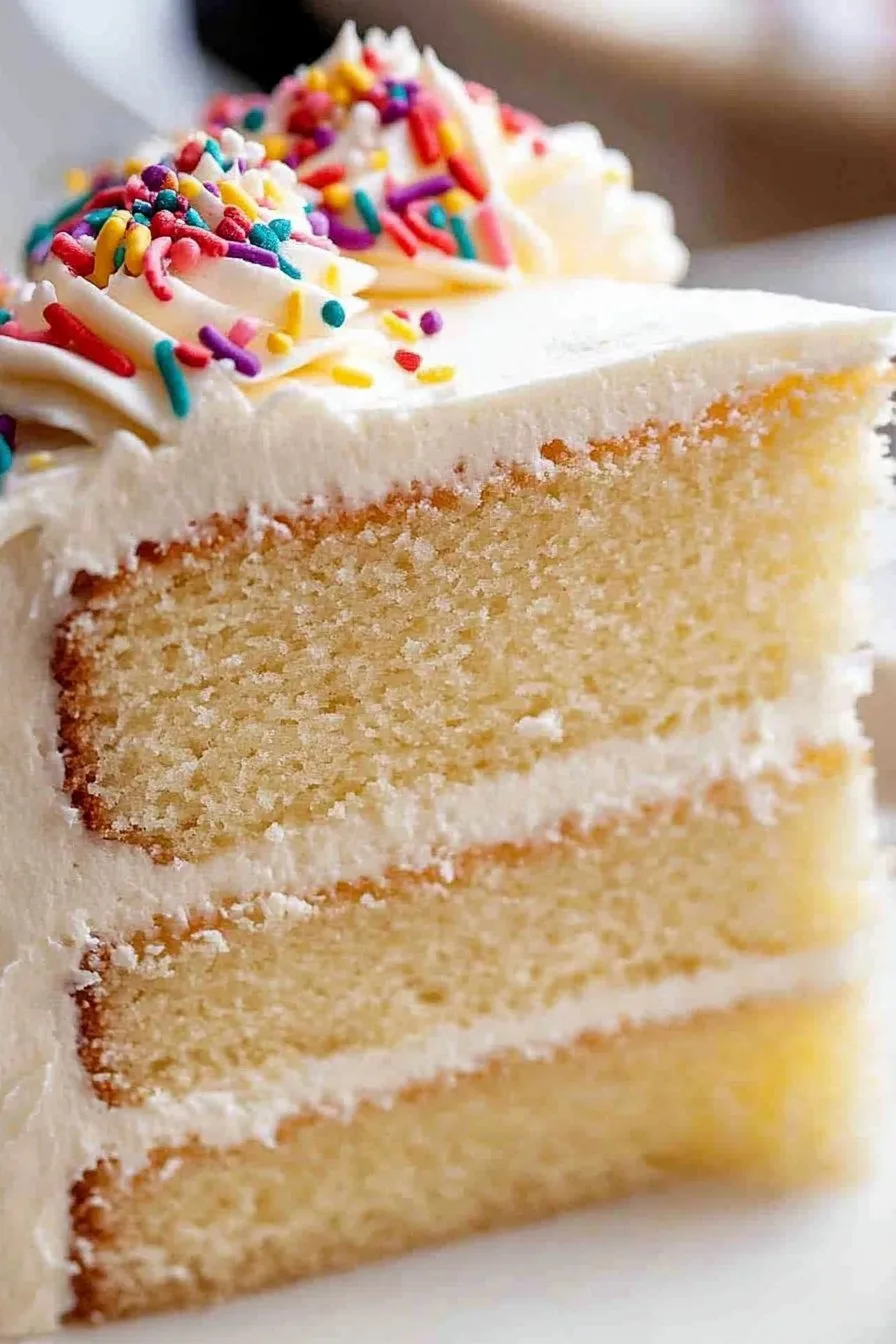 The Best Vanilla Cake Recipe