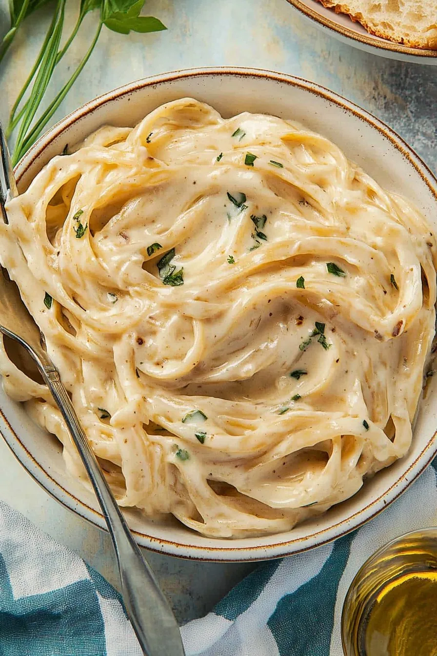 Cottage Cheese Alfredo