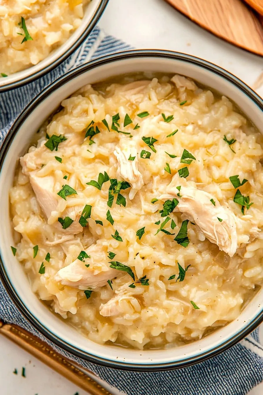 Dreamy Instant Pot Chicken and Rice