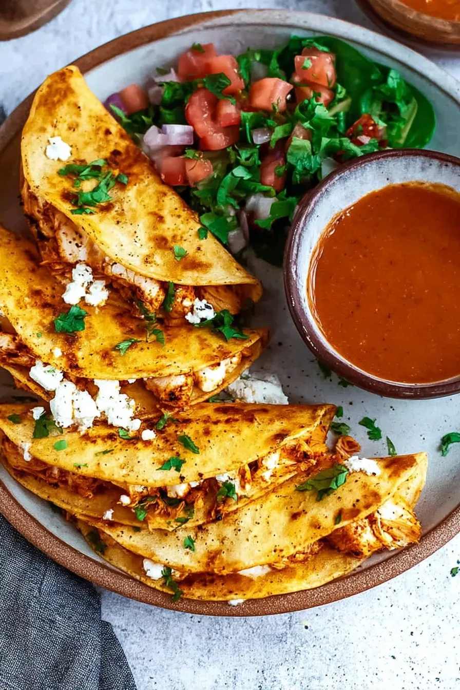 Chicken Birria Tacos