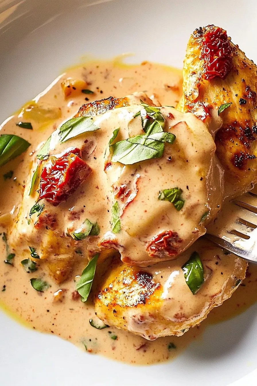 Marry Me Chicken (Chicken in a Sun-Dried Tomato Cream Sauce)