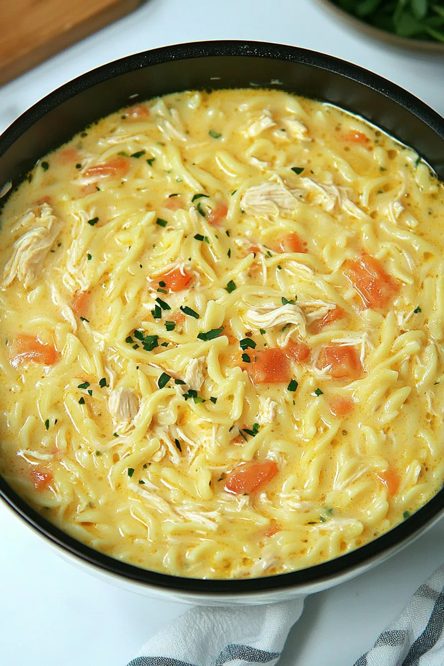 Crack Chicken Noodle Soup Recipe