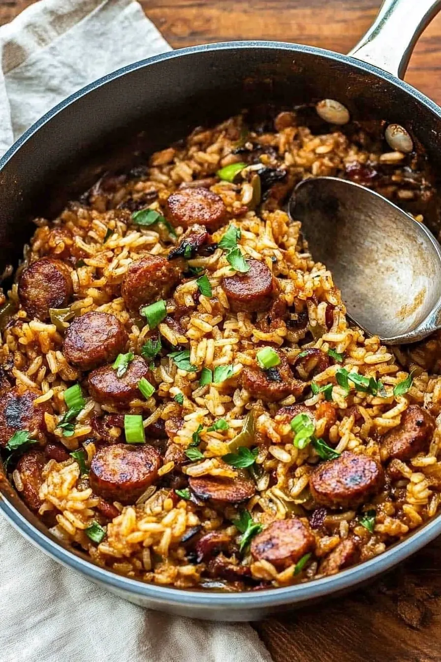 Sausage and Rice Skillet