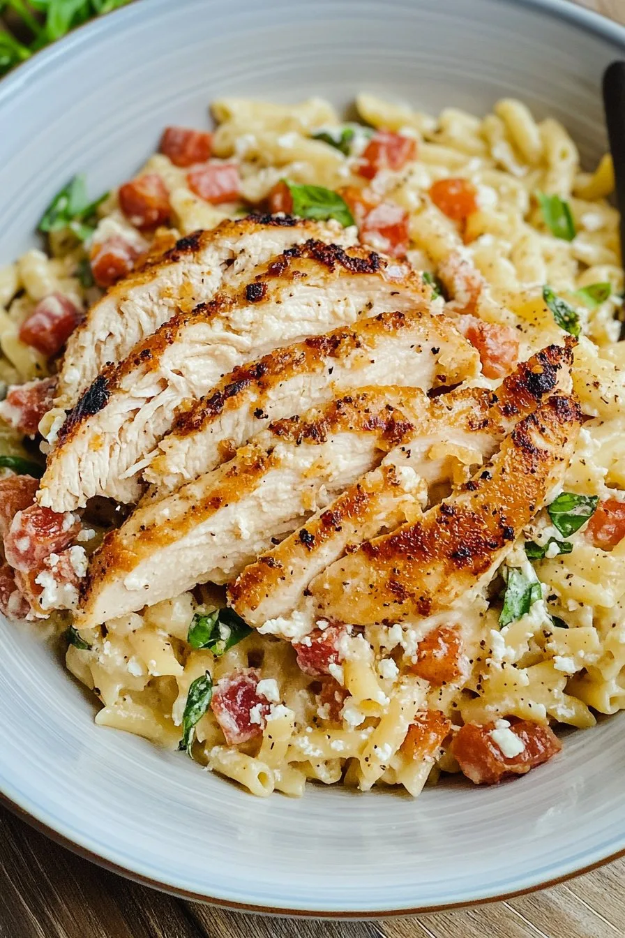 Creamy Ricotta Chicken Pasta