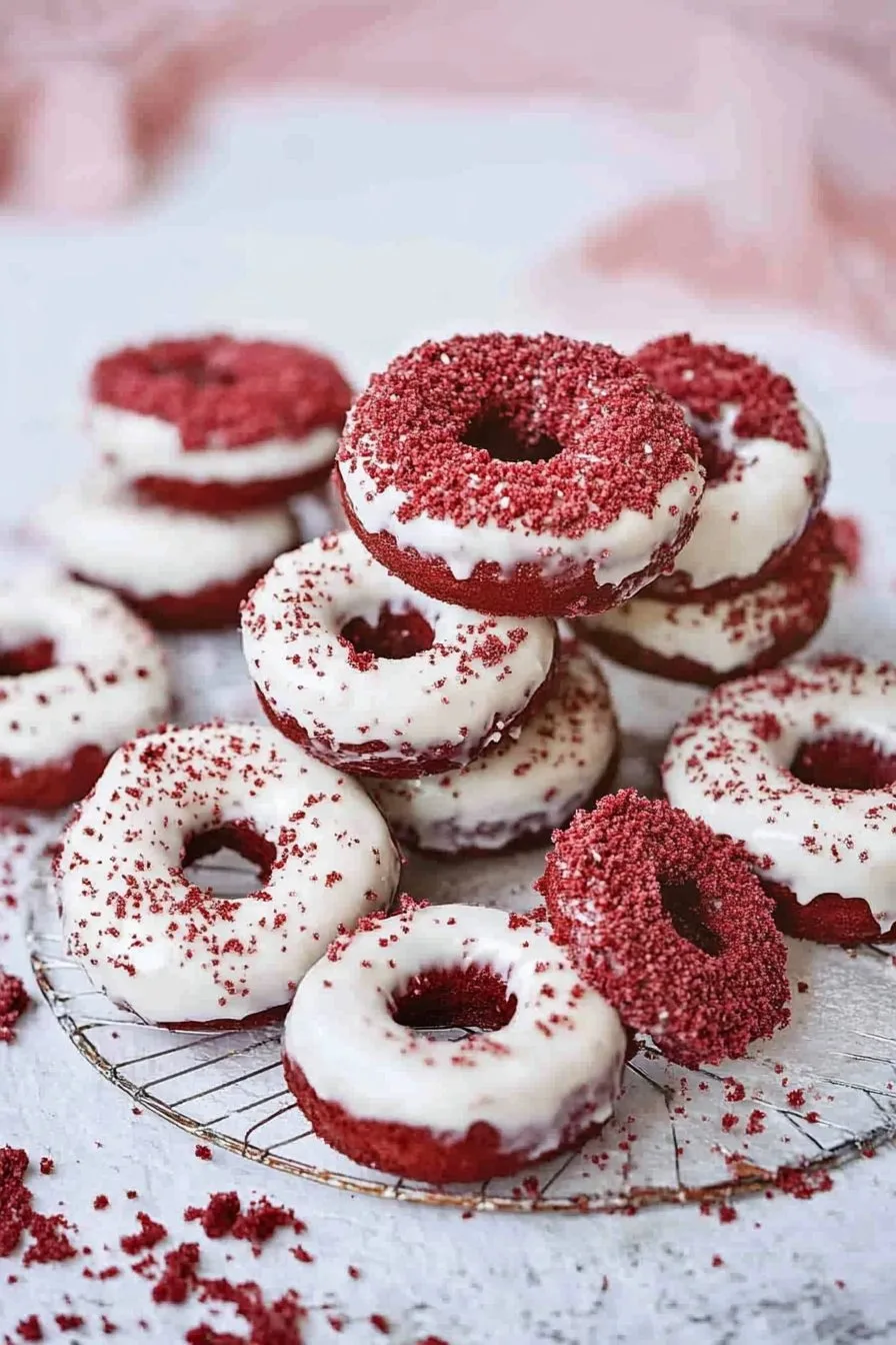 Red Velvet Donuts