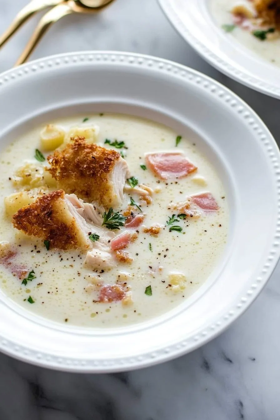Delicious Chicken Cordon Bleu Soup Recipe – Easy to Make