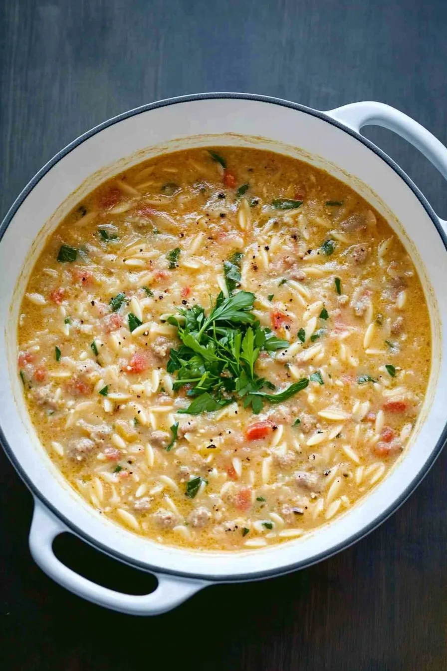 Marry Me Sausage Orzo Soup: The Ultimate Comfort Dish