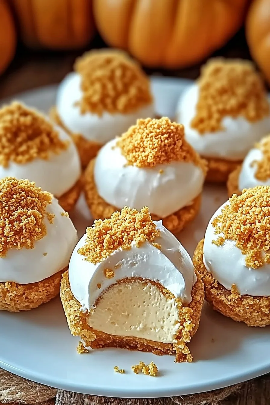 No-Bake Pumpkin Cheesecake Balls: Easy Fall Dessert Recipe