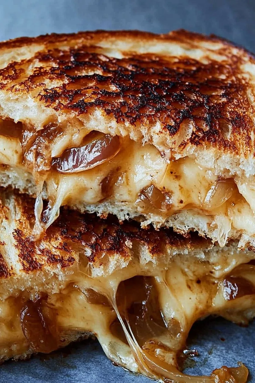 French Onion Grilled Cheese